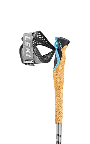 LEKI Cross Trail 3 TA Aluminum Adjustable Lightweight Walking Poles for Trekking & Hiking