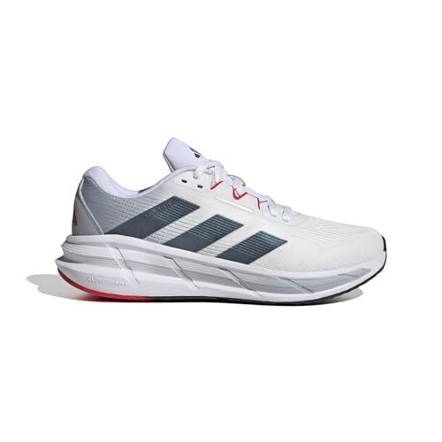 Adidas Men's Questar 3 Running, White/Black/Pure Ruby, 7