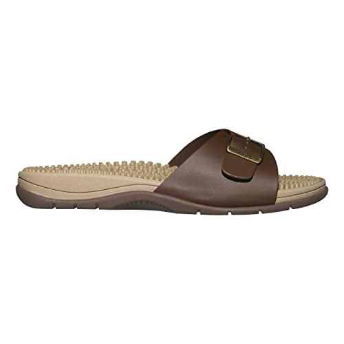 Revs Classic Reflexology Massage Sandals. Shock Absorbing Cushion Sole, Orthotic Arch. Helps Flat Feet, Fallen Arches, Pla...