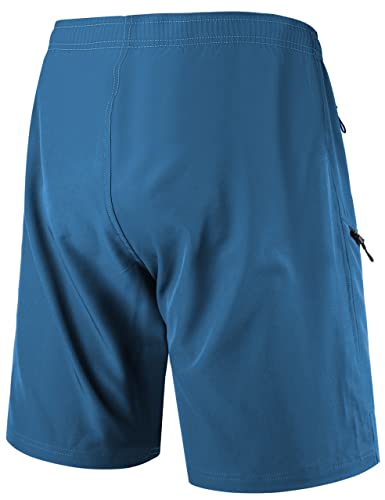 Men's Mountain Bike Shorts 3D Padded Baggy Bicycle Riding Cycling Shorts Quick Dry Lightweight Biking Shorts