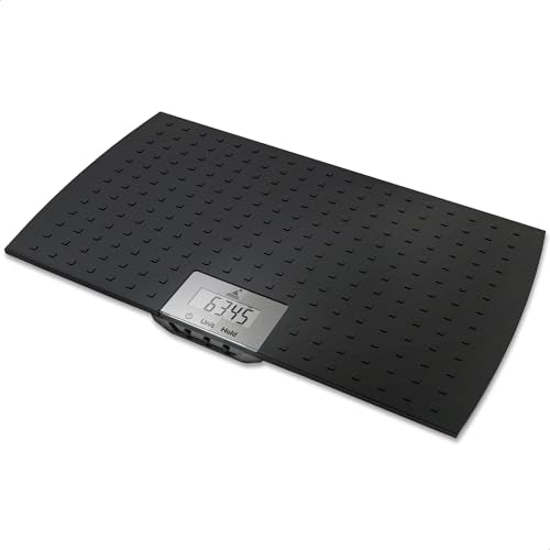 Redmon Digital Dog Scale for Large Pet & Animal with Non-Skid Mat, 225 Lb Capacity, Black - Portable Weighing Scale for Do...