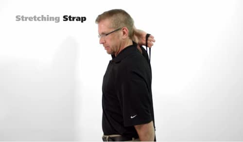 Adjustable Foot and Calf Stretcher - Stretching Straps with Soft Hand Grips for Stretching, Sports, Baseball, Basketball, ...