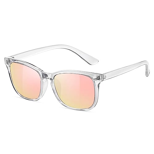 FEIDUSUN Polarized Sunglasses for Women and Men Classic Trendy Sun Glasses with UV Protection