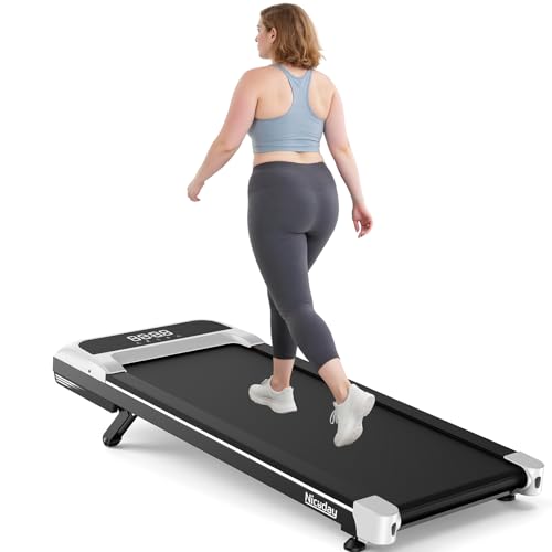 Niceday Walking Pad Treadmill with 10% Auto Incline, 400lbs Capacity, Under Desk Treadmill for Home Office, 3HP Super Quie...