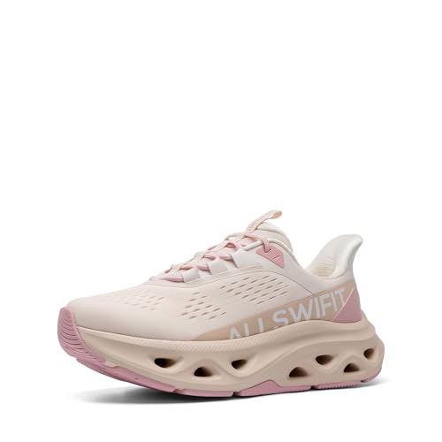 ALLSWIFIT Women's Slip On Walking Shoes Non Slip Cushioning Hands Free Comfort Workout Gym Athletic Casual Breathable Runn...