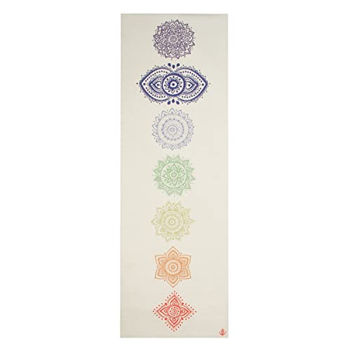 Shakti Warrior TPE Yoga Mat - Artist Designed, Premium eco friendly mats, Non Slip, Non toxic, Great For Regular & Hot Yog...