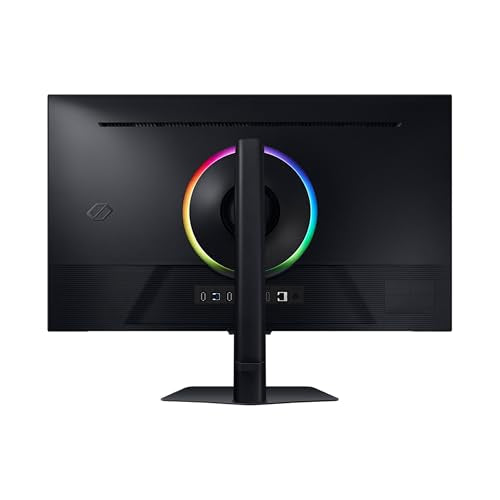 Samsung 32” Odyssey G7 (G70D) 4K UHD IPS 144Hz 1ms(GtG) Smart Gaming Monitor, G-Sync Compatible, AMD Freesync Premium, Vivid Colors, Adjustable Stand, Black Equalizer, LS32DG702ENXZA