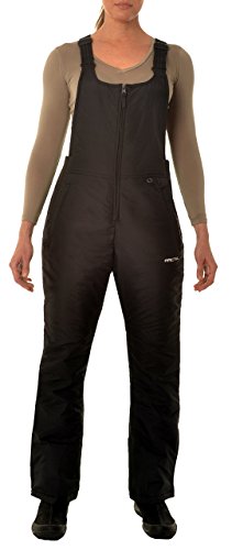 Arctix Women's Essential Insulated Ski Bibs, Water Resistant Snow Pants for Skiing & Snowboarding