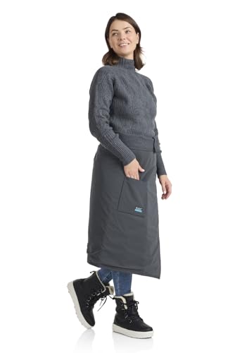 NorSari Sport Blanket and Wearable Wrap, The Bergen Sport, Graphite