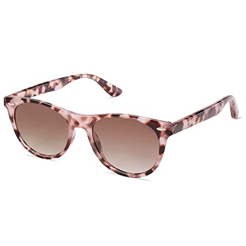 SOJOS Classic Polarized Sunglasses for Women Men Small UV400 Lenses SJ2076
