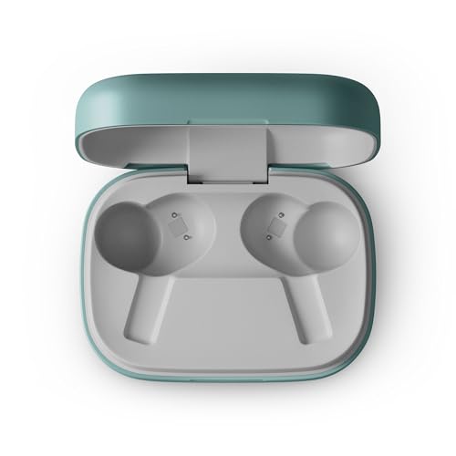 Bang & Olufsen Beoplay Eleven Premium Wireless in-Ear Earbuds with Bluetooth 5.2 and Active Noise Cancellation, Eucalyptus...