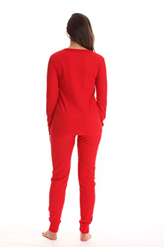 Just Love Women's Thermal Underwear Pajamas Set