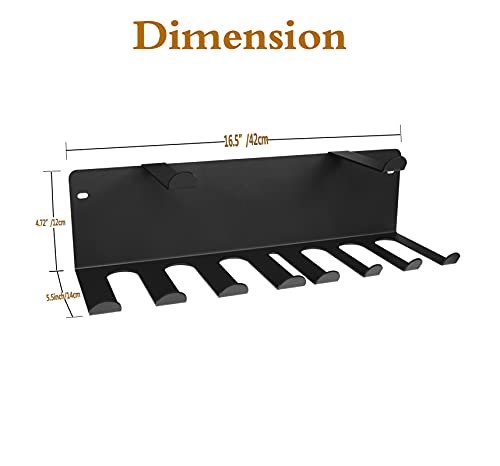 2 Tier Multi-Purpose Heavy Duty Storage Rack for Resistance Bands, Straps, Jump Ropes, Foam Rollers, Chains, Weight Belts,...