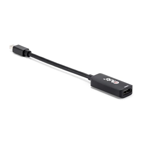 Club 3D Mini DisplayPort to HDMI Adapter 8K@60Hz 4K@120Hz - Active mDP 1.4 to HDMI Converter for Gaming PC, Aorus Series -...