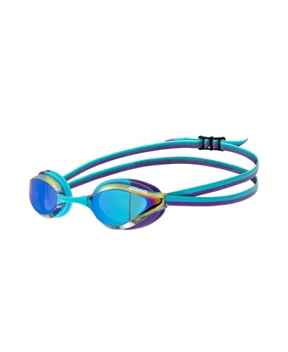 ARENA Unisex Kids Junior Python Swim Racing Goggles Ages 6 to 12 Young Competitive Swimmers