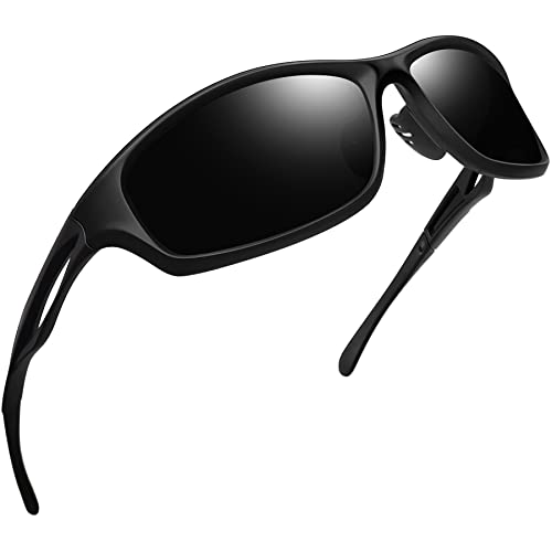 Joopin Sports Sunglasses Polarized UV400 Protection Wrap Around Sun Glasses Shades for Men Women