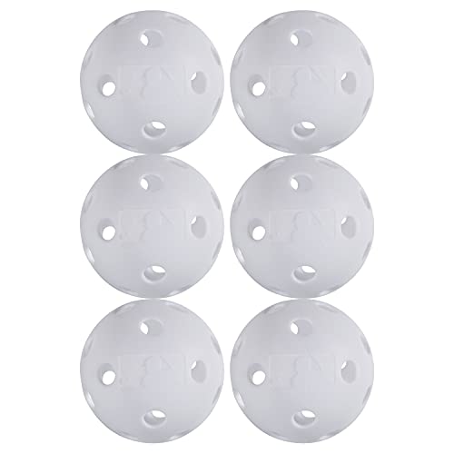 Franklin Sports Plastic Baseballs - Indestruct-A-Ball Plastic Batting Practice Baseballs - Plastic Training Balls - MLB Of...