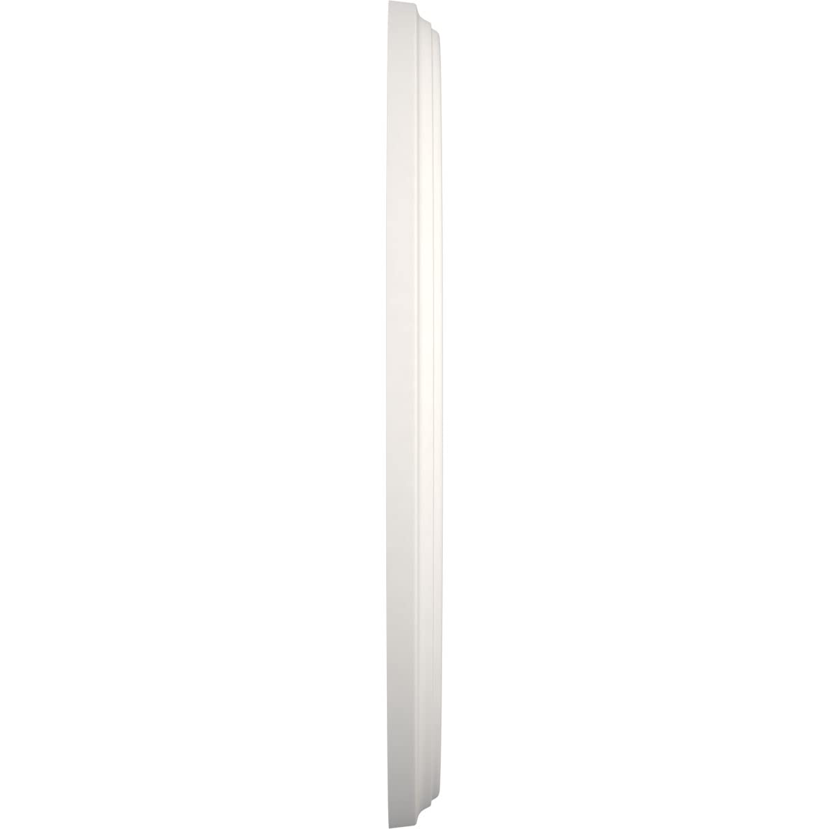 Ekena Millwork Cmp13Begbw Berkshire Thermoformed Pvc Ceiling Medallion (Fits Canopies Up To 5 3/4), 13Od X 3 1/2Id X 3/4P, Ultra