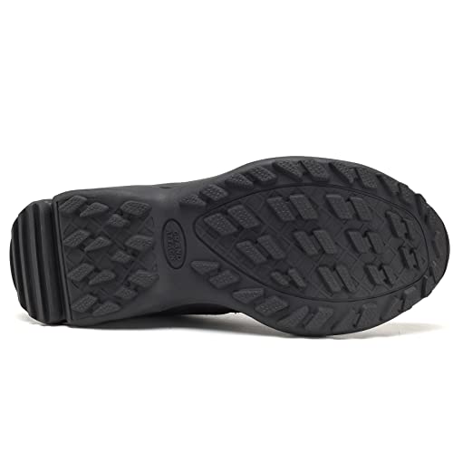 Grand Attack Men's Waterproof Hiking Shoes Trekking Backpacking Non Slip Work Shoes Comfortable Trail-Running Travel Sneakers