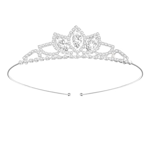 IGMaryBox Rhinestone Birthday Crown Glitter Birthday Sash Set Tiara Sparkling Banner Party Favors