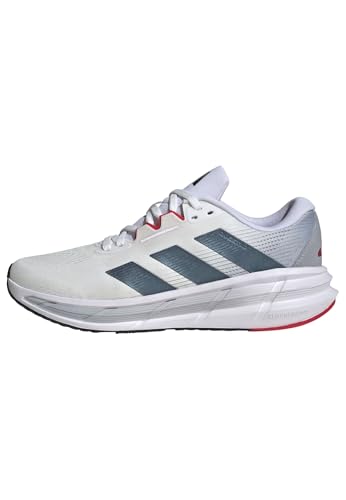 Adidas Men's Questar 3 Running, White/Black/Pure Ruby, 13