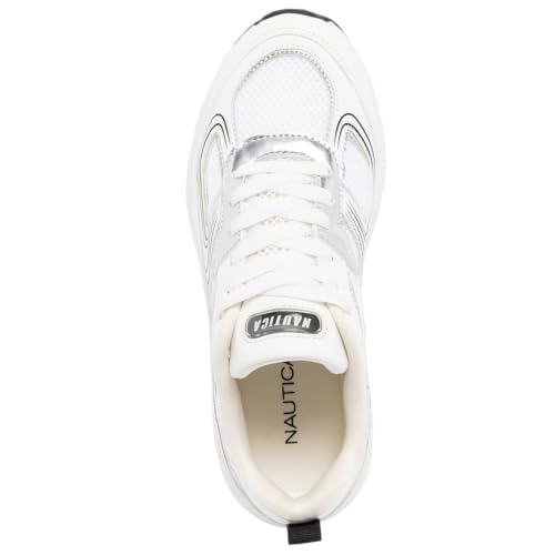Nautica Women's Lightweight Athletic Running Sneakers
