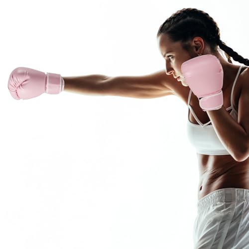Simgoing 3 Pack Christmas Boxing Gloves Gift for Men & Women, Boxing Training Gloves with PU Leather for Free Fighting, Mu...