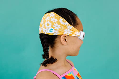 Splash Place SWIM GOGGLES with Fabric Strap - Adult & Kids Swim Goggles - Around The World Theme