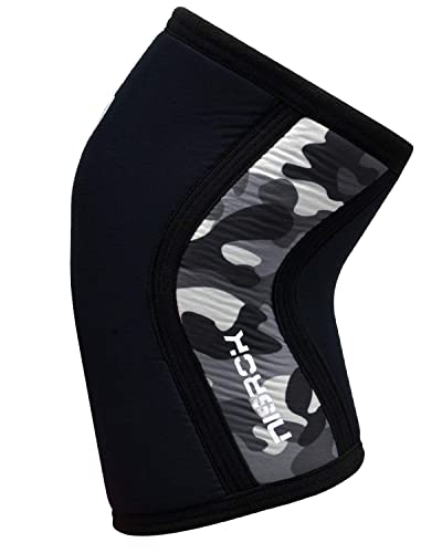 Knee Sleeves (1 Pair), 7mm Neoprene Compression Knee Braces, Great Support for Cross Training, Weightlifting, Powerliftin...