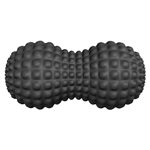 SELEWARE Peanut Massage Ball, Peanut Double Lacrosse Massage Roller Ball for Back Neck Shoulder Spine Legs HIPS, Deep Tiss...