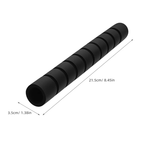 Kisangel 3pcs Pull up Bar Grips, No-Slip Foam Grip Tubing, Sponge Pull-up Sleeve Handlebar Pads for Horizontal Protector Pad
