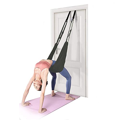 Fitness Yoga Stretching Strap, Adjustable Leg Stretcher Back Bend Assist Trainer, Improve Leg Waist Back Flexibility Home ...