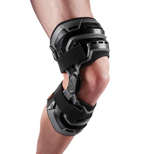 Shock Doctor Bionic Knee Brace with Compression Sleeve. BIO-LOGIX Hinged Lateral Support for Instabilities, Ligament, ACL,...