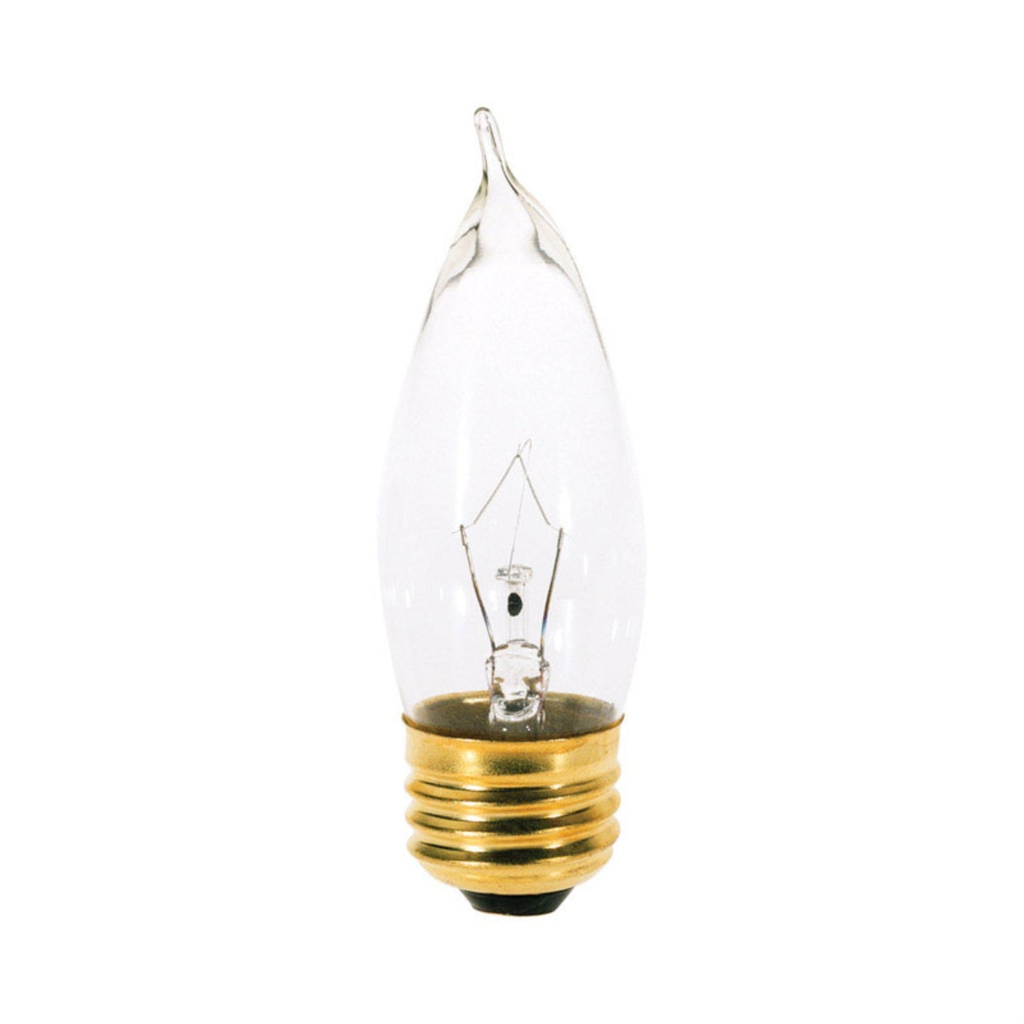 Satco S3764 120V 25W Medium Base Clear Glass Light Bulb - Energy Efficient