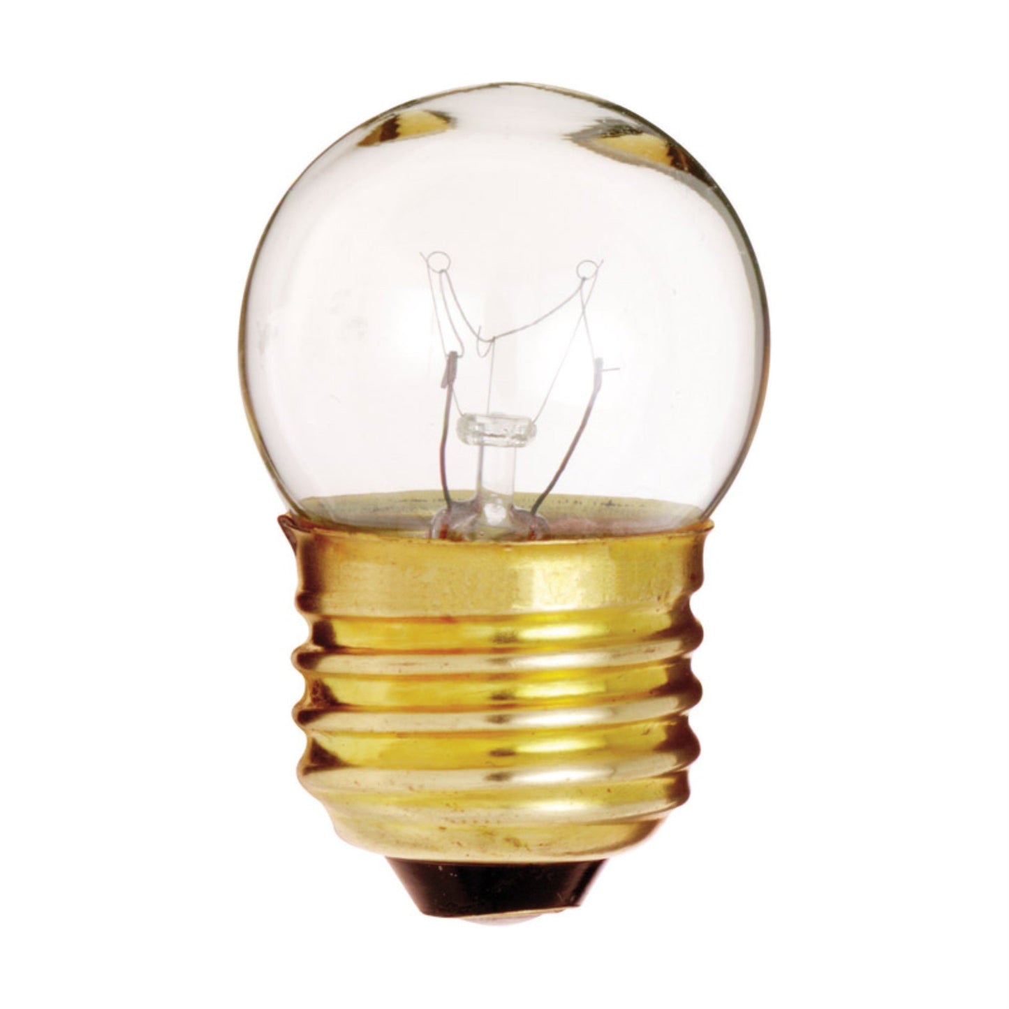 Satco S3794 S11 Incandescent Bulb - 7.5 Watt, 40 Lumens, Glass, Carded