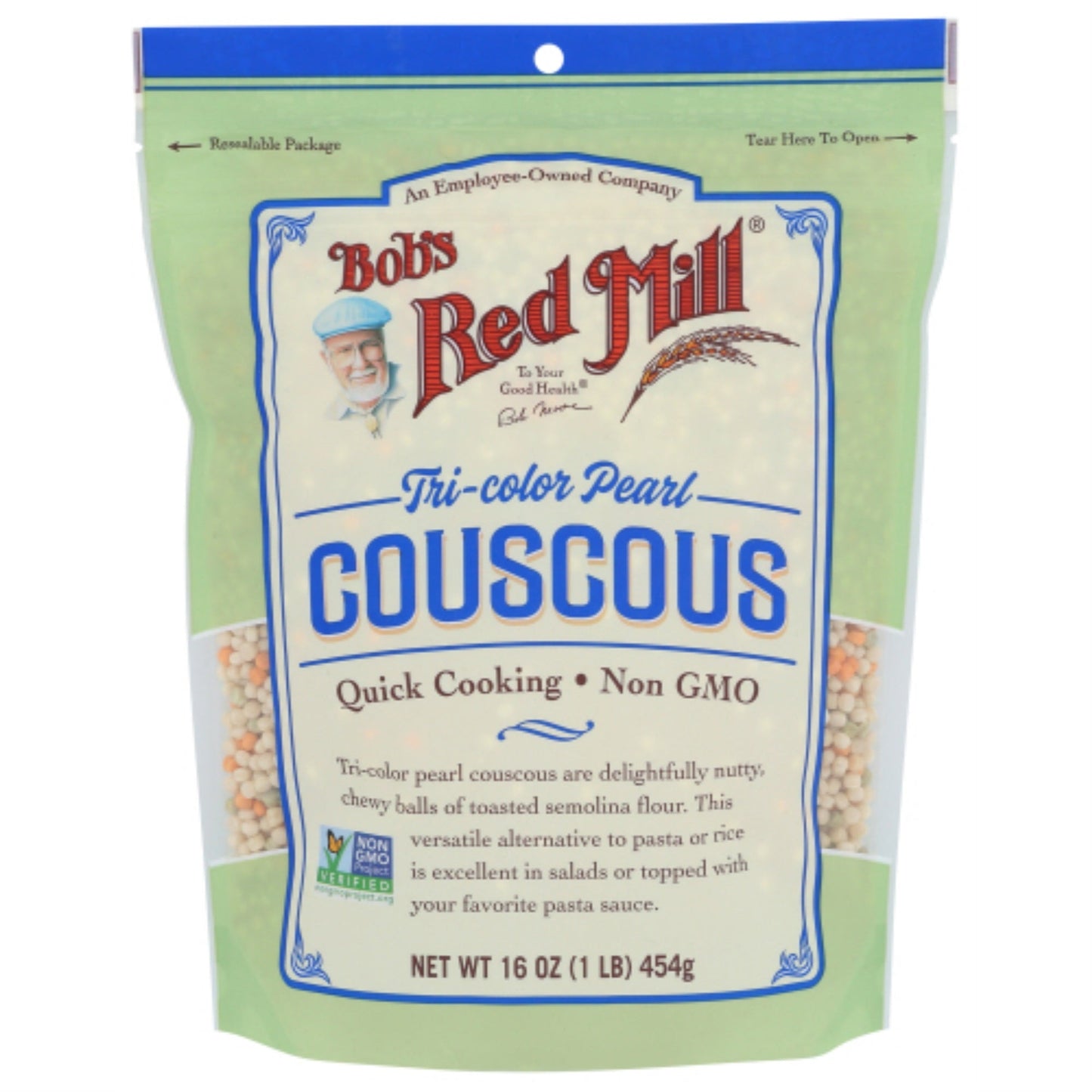 Bobs Red Mill Couscous Peral Tricolor (Pack Of 4)
