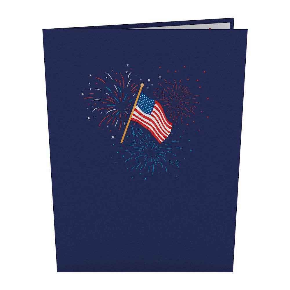 Americana Basket 5''x7'' Card