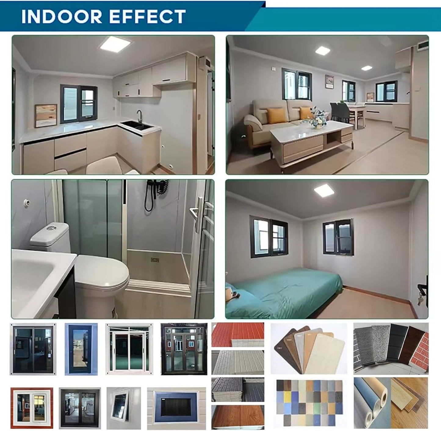Expandable Modular Tiny House to Live in for Adults 20Ft Container House, Portable Foldable Prefab Tiny Home for Sale with Bedroom Bath & Kitchen, Customized Cabin Kit Outdoor Living Home