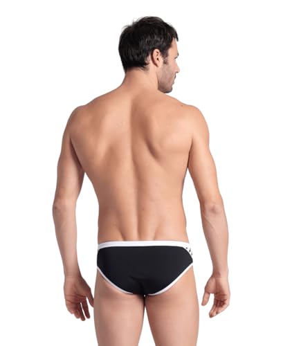 ARENA Men's Icons Solid Swim Briefs Professional Training Swimsuit Sports Trunk