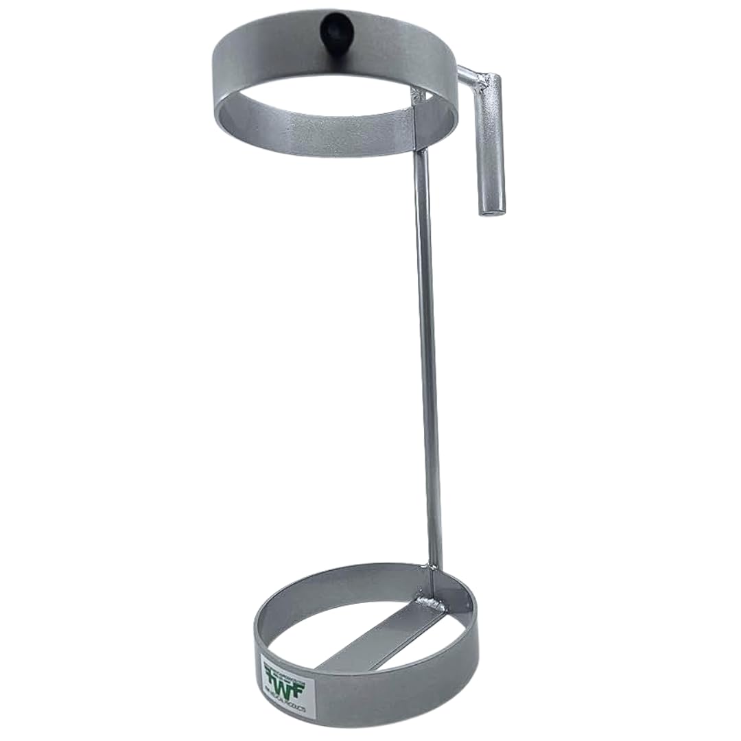 FWF Oxygen Holder for Hill-ROM BEDS Holds 1 (D OR E Style) Cylinder Diameter 4.3" Made in USA