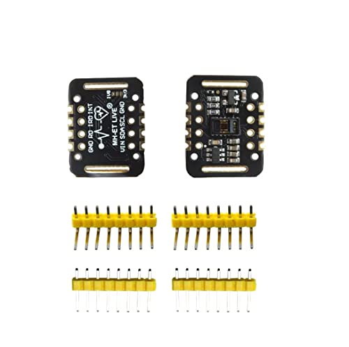 Heart Rate Sensor Module MAX30102 Pulse Detection Blood Oxygen Concentration Compatible for Arduino STM32 (Pack of 2)