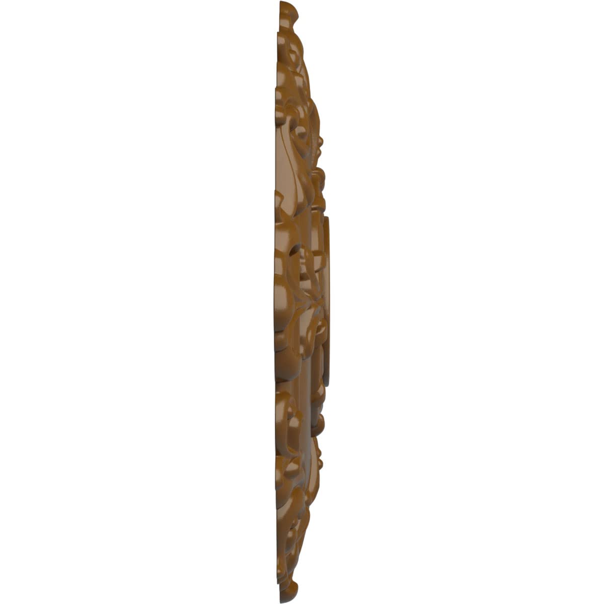 Ekena Millwork Cm18Rlstf Riley Ceiling Medallion, Smokey Topaz