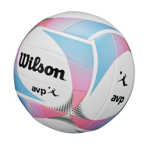 Wilson AVP OPTX Replica Kaleidoscope - Official Size, White/Blue/Pink
