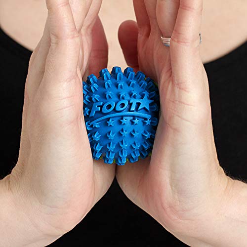 Body Back Foot Star® Massager Ball and Plantar Fasciitis Roller - Soothe Foot Stress, Discomfort, Aches, & Tightness (2-In...