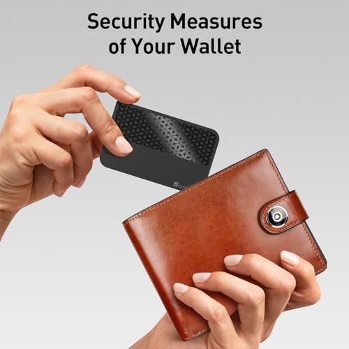 2026 [Apple MFi Certified] (iOS Only) Bluetooth Air Tracker Tag Smart Card for Apple Find My iPhone Wallet GPS Tracker, 5-...