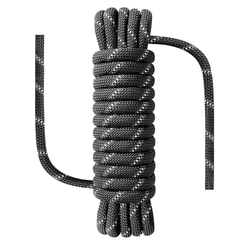 NorthPada 1/2 in x 16 ft Nylon/Polyester Outdoor Rope for Arborist, Swing, Boating, Marine, Floating, Fishing, Rafting, Hi...