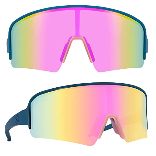 MAXJULI Polarized Sunglasses for Men Women, Windproof Outdoor Sports Cycling Running UV400 Protection Sun Glasses 8121