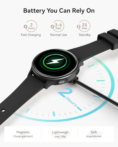 RUXINGX Smart Watches for Men Women:Android Phones & iPhone Compatible, Fitness Tracker Watches for Women Make/Answer Cal...
