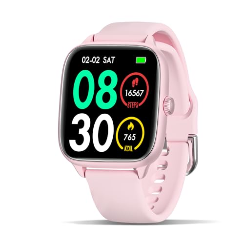 JYUAJOI Health Fitness Tracker (Answer/Make Calls), Smart Watch with 24/7 Heart Rate Monitor, Activity Tracker with Blood ...