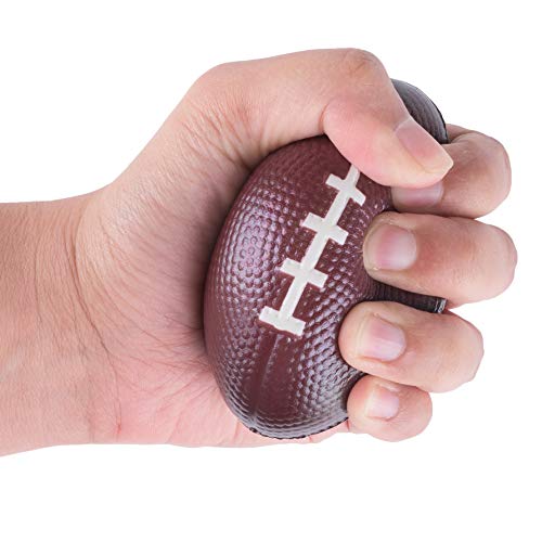 Super Z Outlet Mini Foam Sports Balls 24 Pack for Kids Adults Mini Baseball Football Basketball Soccer Stress Toy Game Par...
